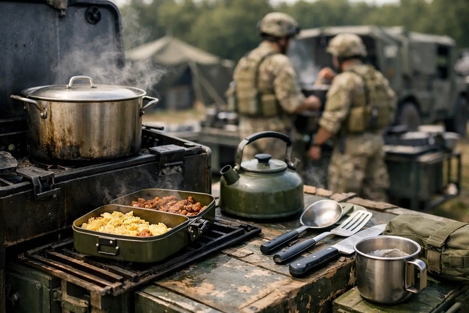 Military Cooking Equipment for Field Use