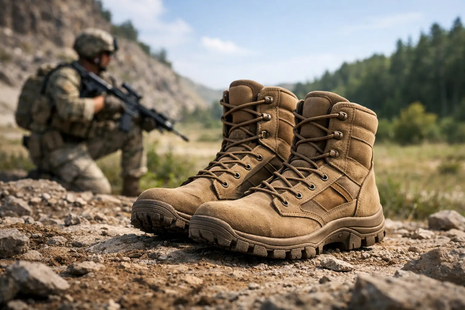 Combat Boots for Fit, Grip and Field Use