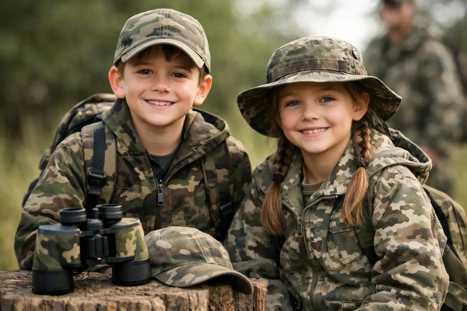 Choosing Kids Camouflage Clothing