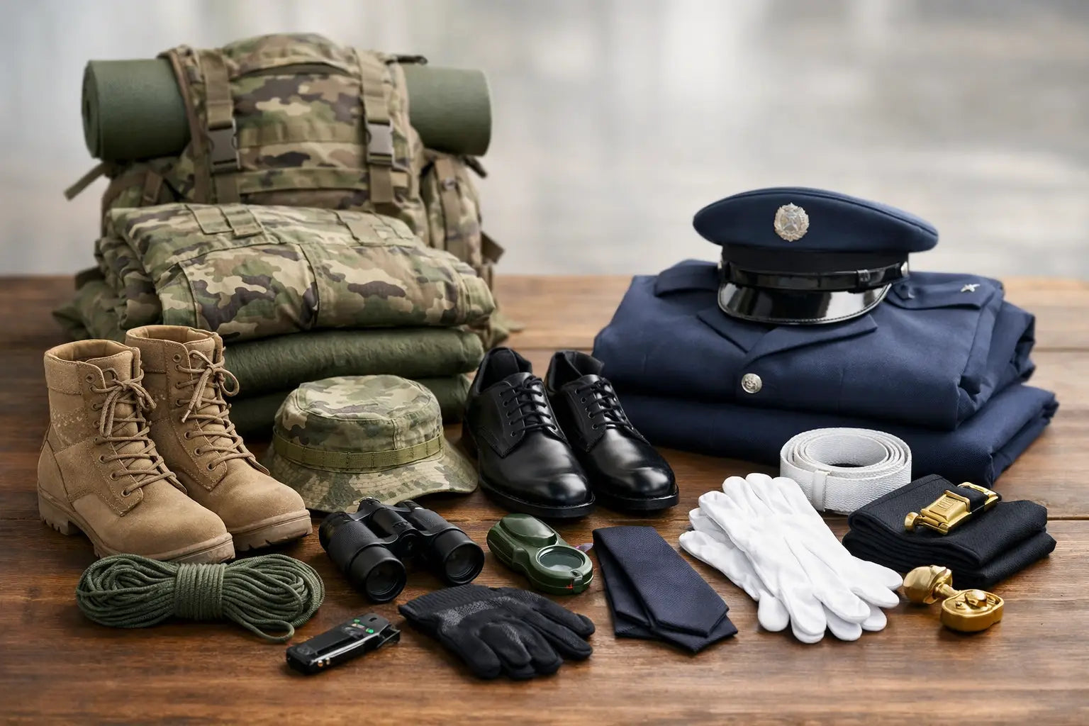Cadet Kit List Example for Field and Parade