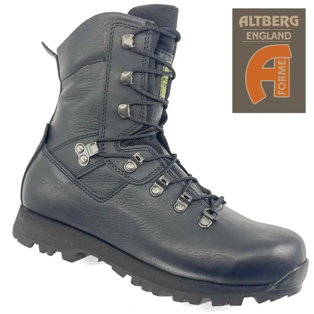 Altberg Ladies Sneeker Elite Black Police Boot MK3 with AForme Fitting