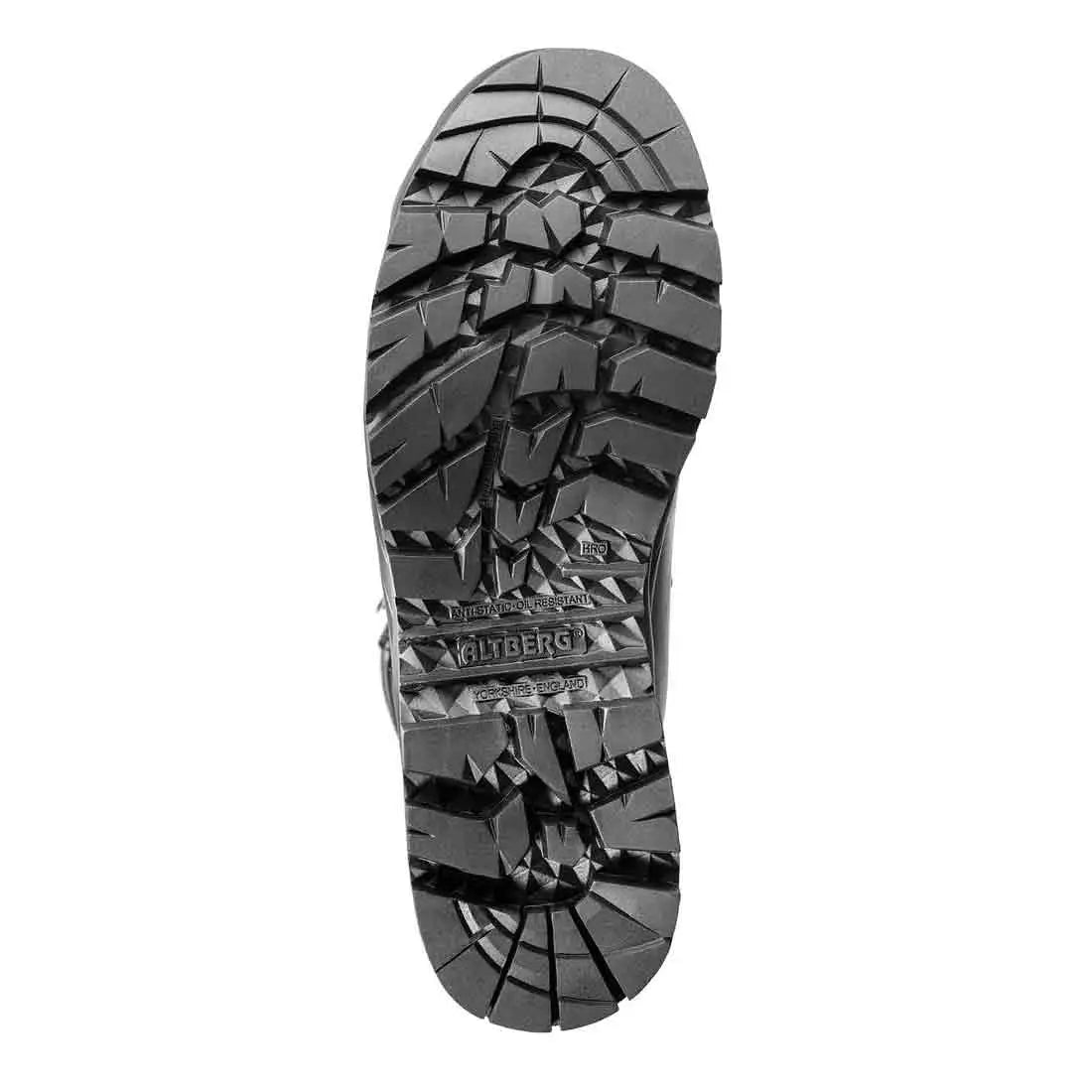 Altberg Peacekeeper P1 Aqua Black Police Boot sole from John Bull Clothing