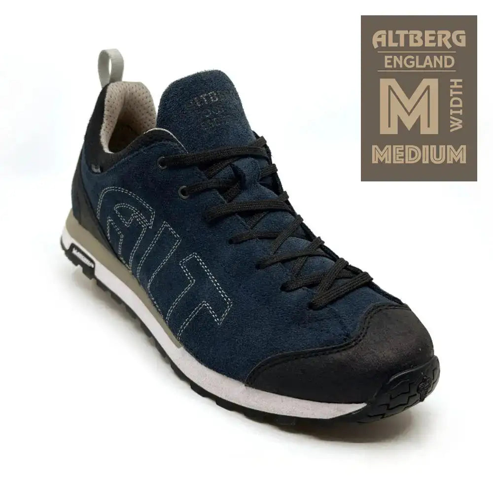 Altberg Wensley Waterproof Outdoor Shoe Navy Blue with Medium Fitting Navy from John Bull Clothing
