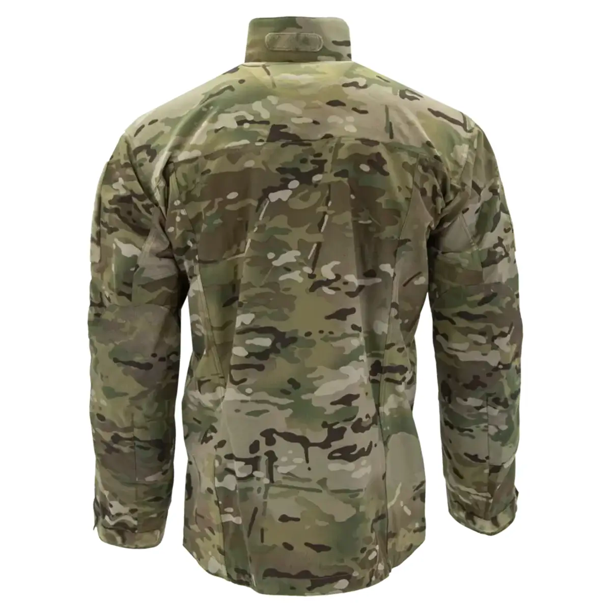 Multicam camouflage tactical jacket with hood and zippers