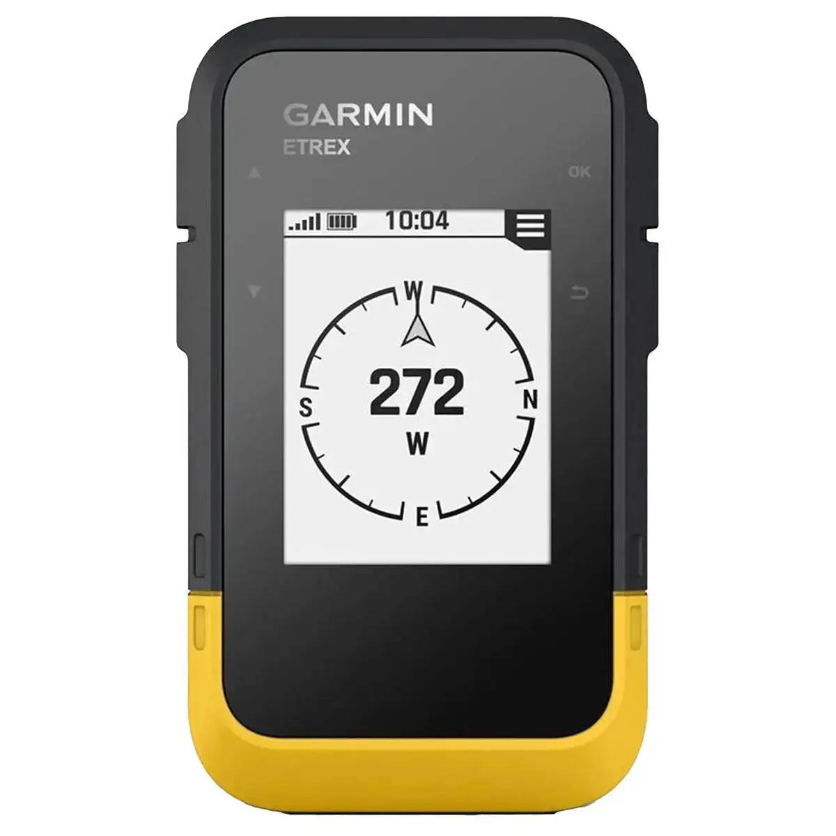 Garmin eTrex SE Handheld GPS Device showing a compass navigation screen, ideal for hikers and outdoor adventurers seeking reliable GPS tracking. from John Bull Clothing