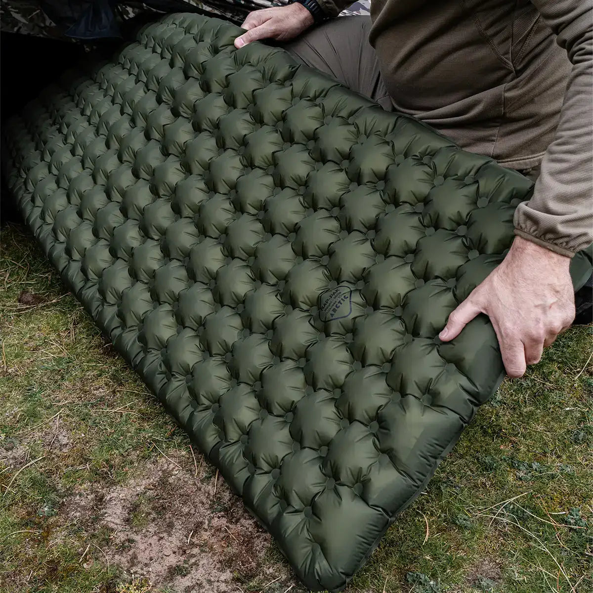 Highlander Nap-Pak Inflatable Mattress for Camping Comfort