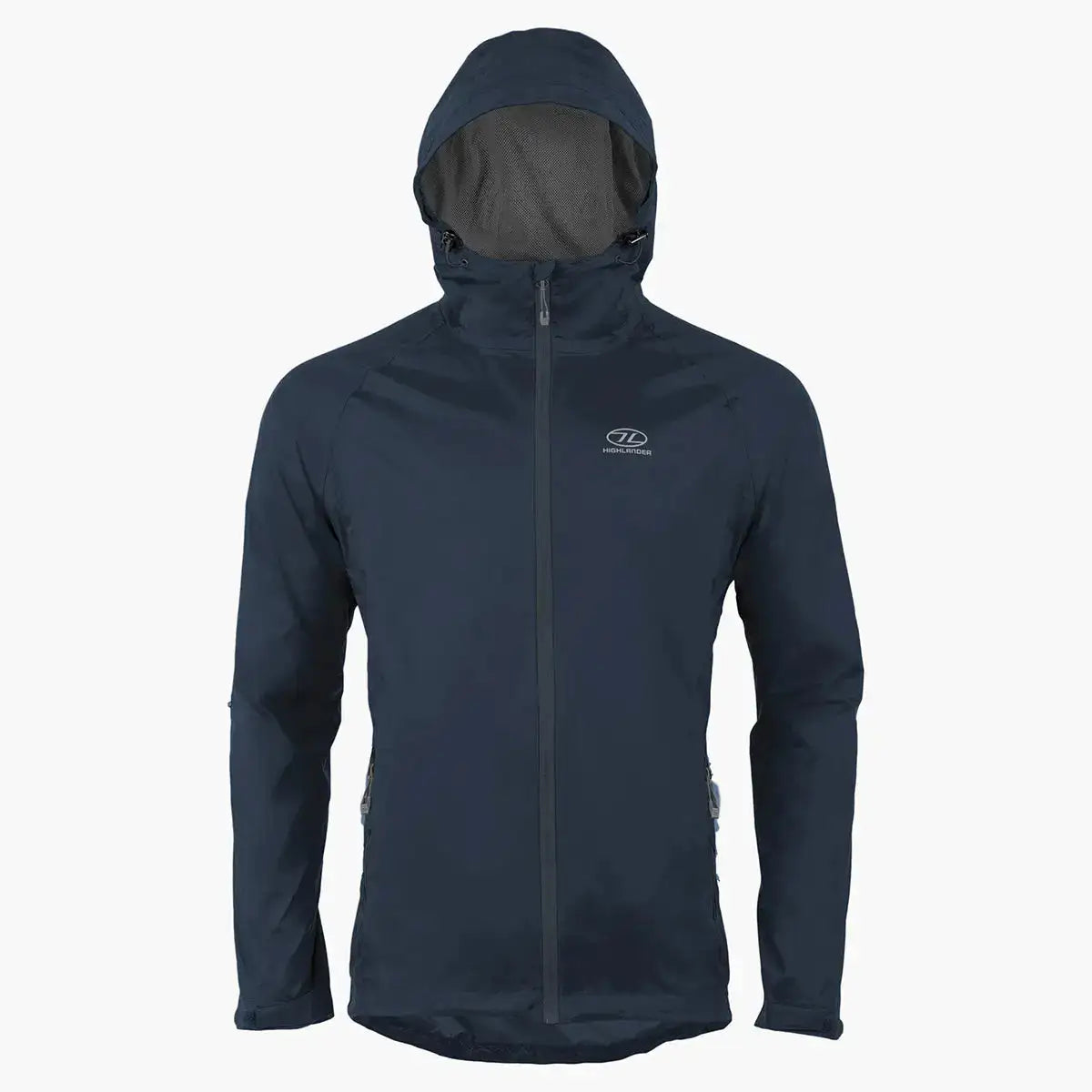 Highlander Stow and Go Waterproof Jacket Highlander Navy Blue from John Bull Clothing