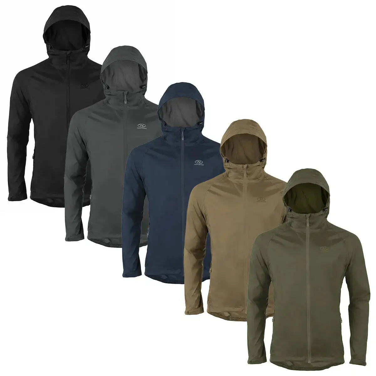 Highlander Stow and Go Waterproof Jacket Highlander from John Bull Clothing