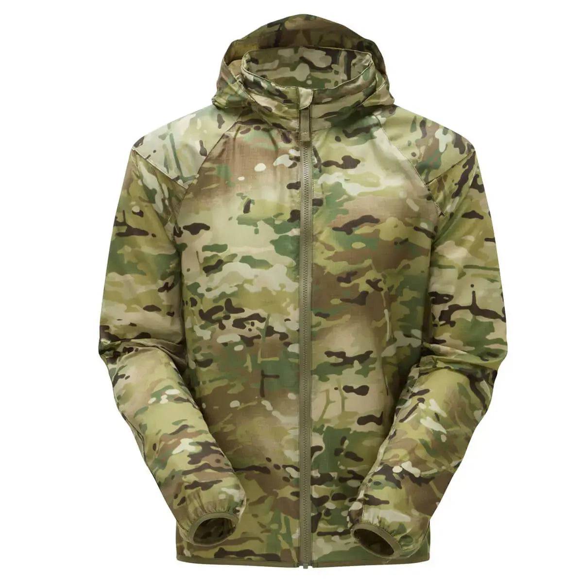 Keela Hermod Multicam Lightweight Windproof Jacket Keela Front View