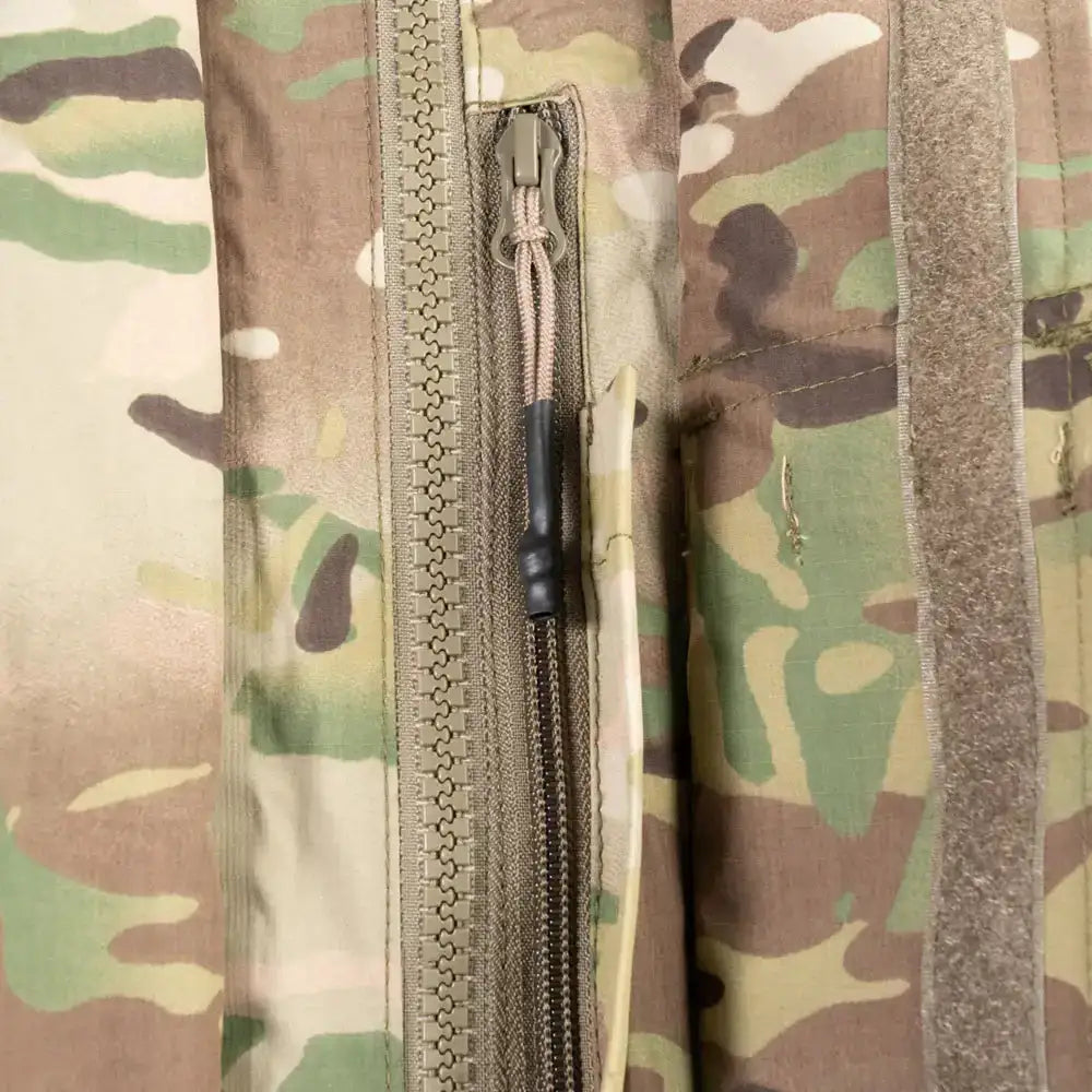 Keela Mk6.0 Waterproof Smock Jacket Multicam with front zipper and pocket detail from John Bull Clothing