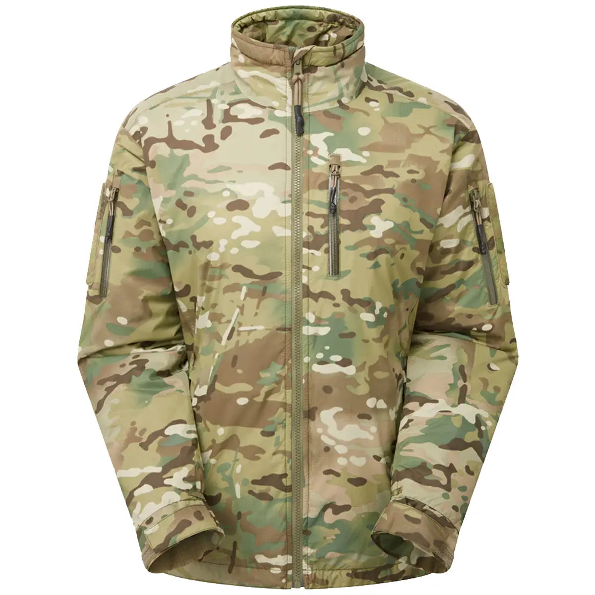 Keela Valkyrie Womans RF Jacket Multicam in tactical camouflage design, ideal for outdoor and military use, available at John Bulls.