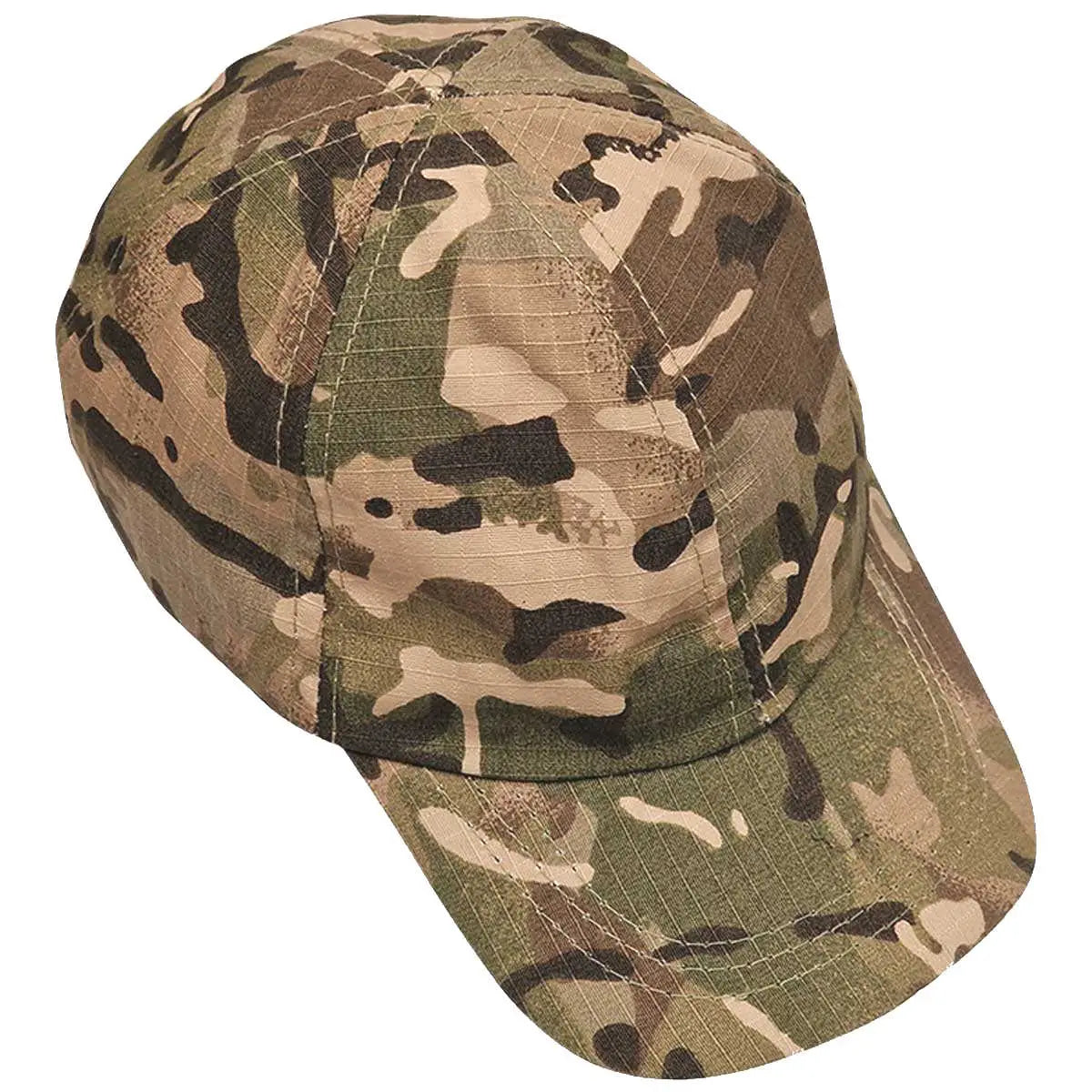 Kids camouflage baseball cap for outdoor wear