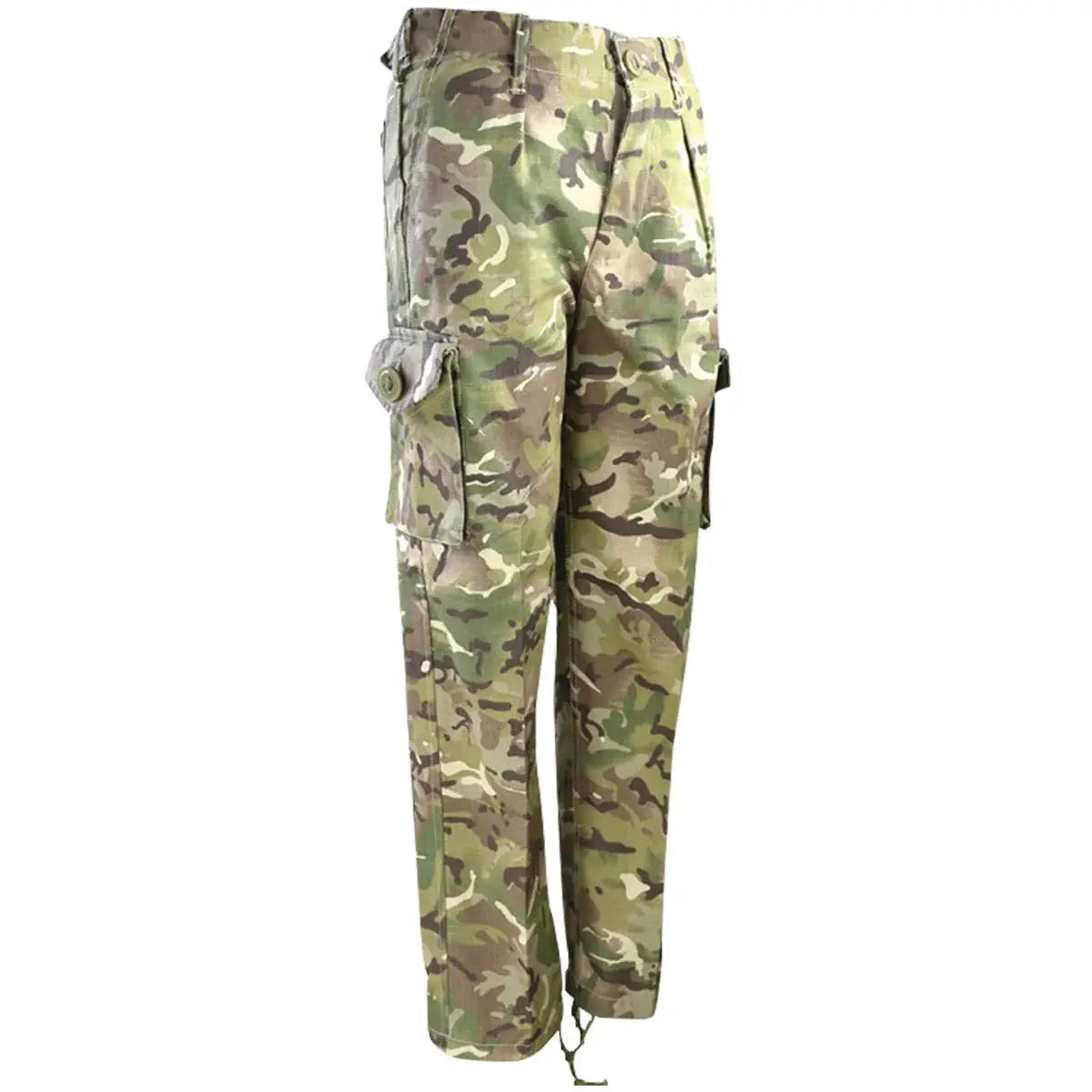 Kids camouflage military-style trousers