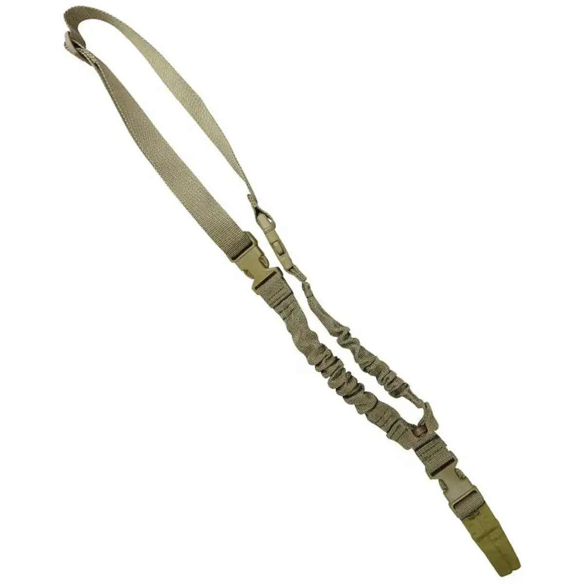 Kombat Single Point Rifle Bungee Sling Olive Green Olive Green from John Bull Clothing