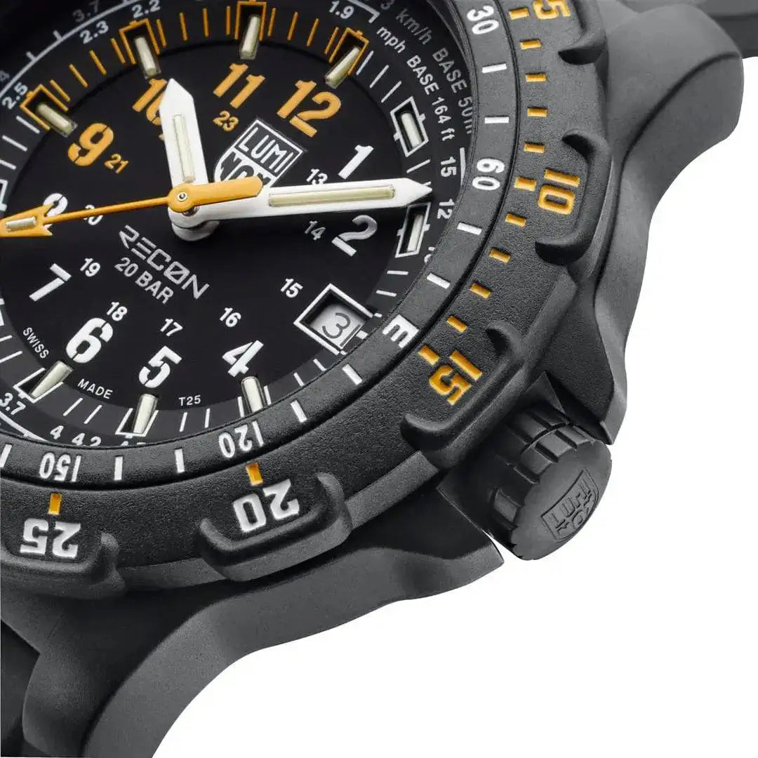 Luminox Recon Point Man 8820 Series Watch 45mm Black XL.8825.H.SET Luminox from John Bull Clothing