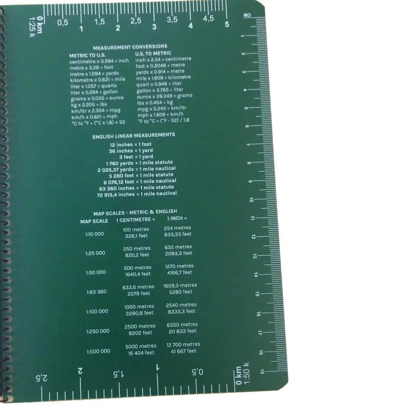 Modestone A5 Side Spiral Waterproof Notepad Modestone from John Bull Clothing