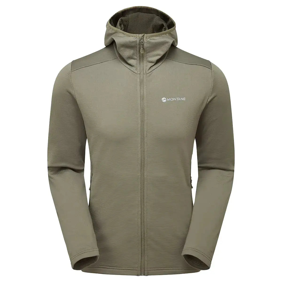 Montane Mens Protium Hoodie Fleece Jacket grey technical fleece jacket for activewear Capers from John Bull Clothing