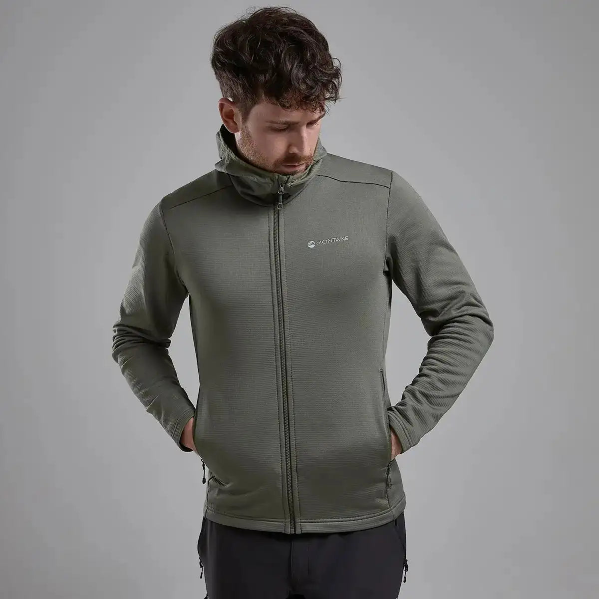 Montane Mens Protium Hoodie Fleece jacket for activewear from John Bull Clothing