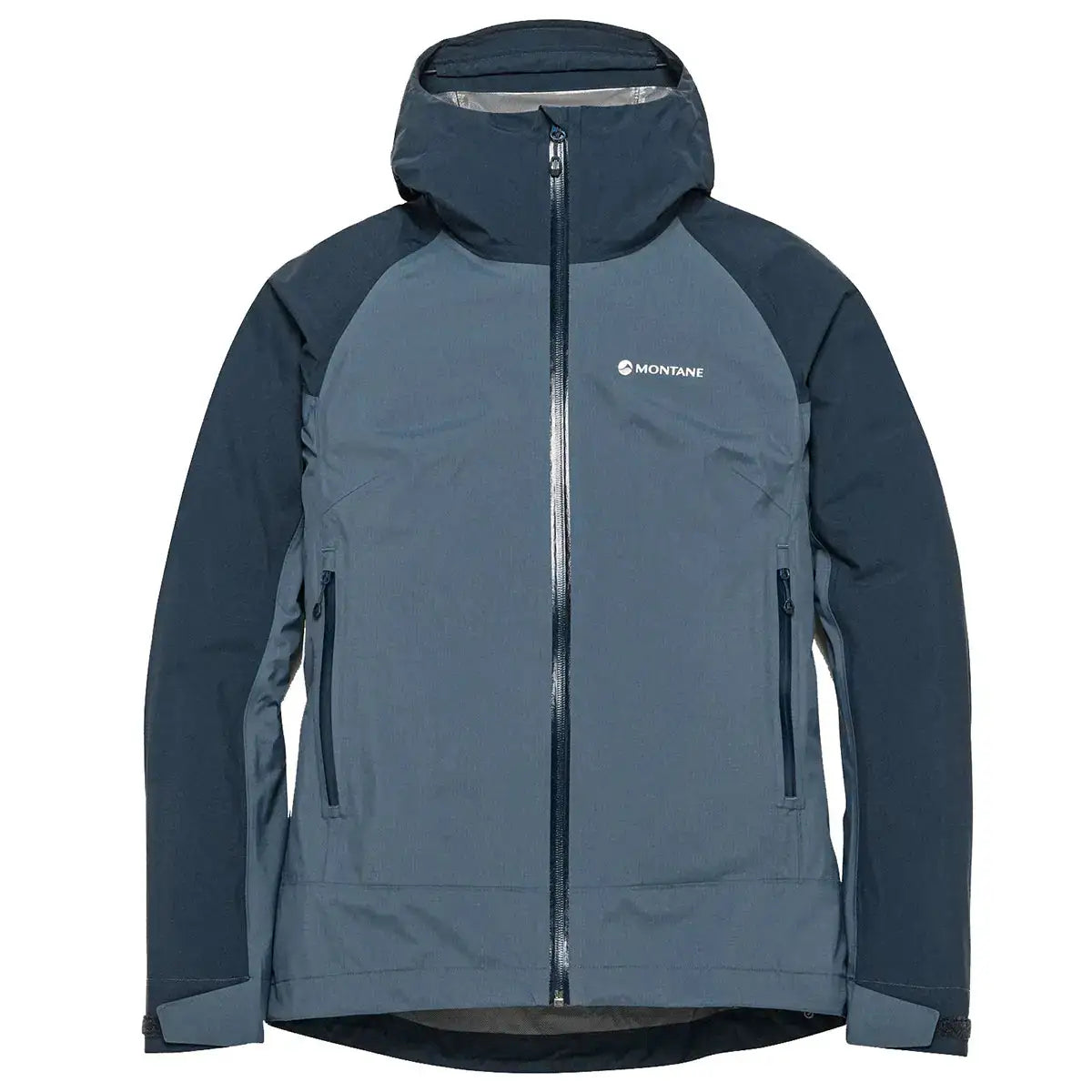 Montane waterproof jacket for women in gray and black, outdoor apparel Dark Sky from John Bull Clothing