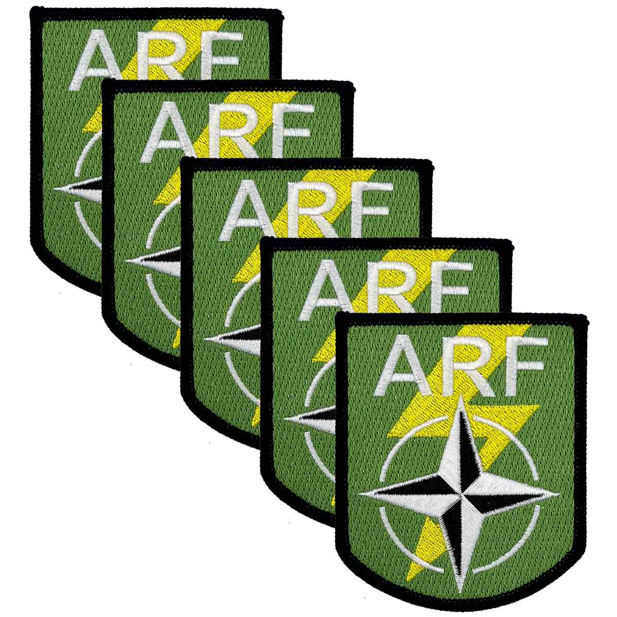 Nato Allied Reaction Forces (ARF) Iron On TRF John Bull