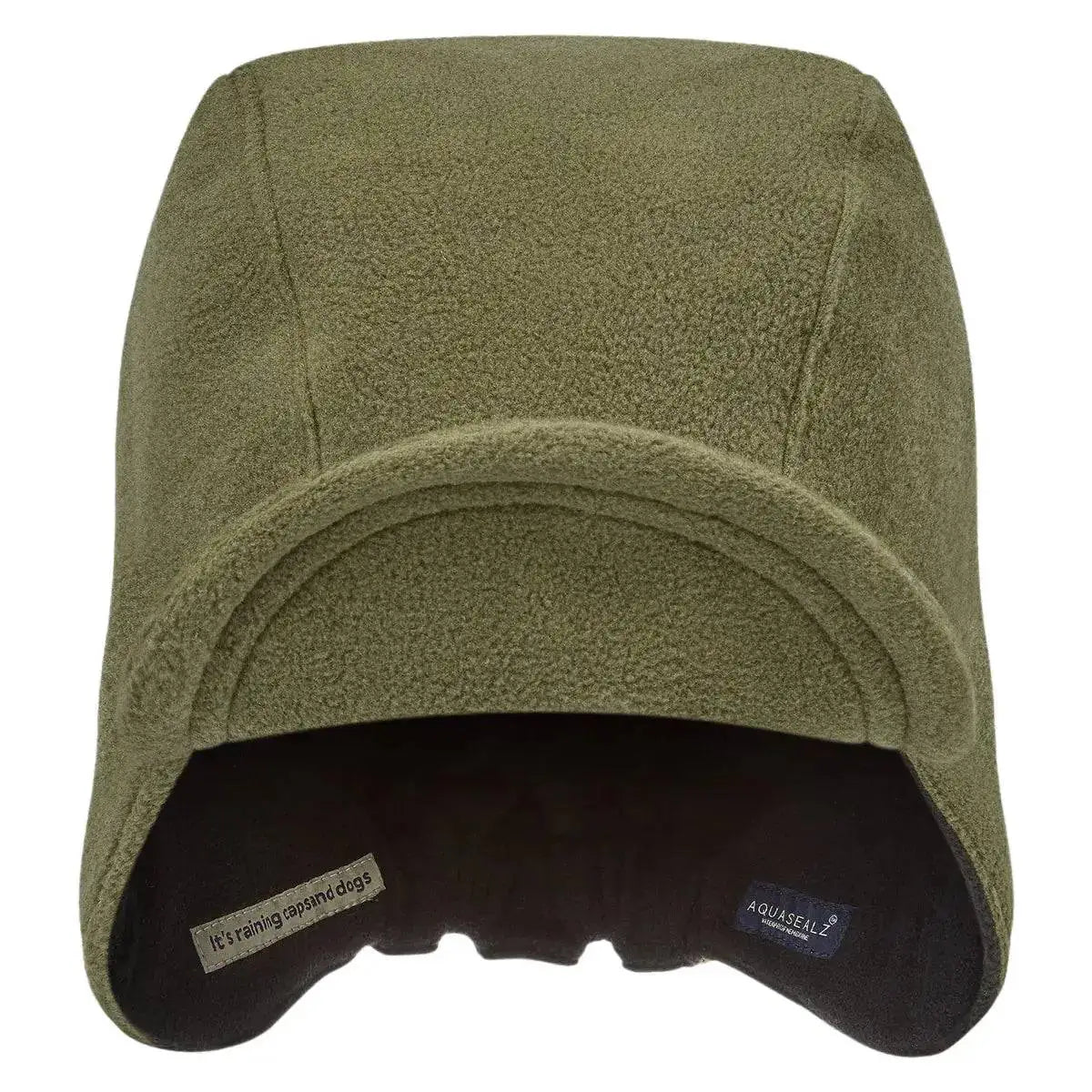 SealSkinz Fincham Waterproof Extreme Cold Micro Fleece Hat in olive green, offering superior insulation and protection against extreme cold weather. Olive Green from John Bull Clothing