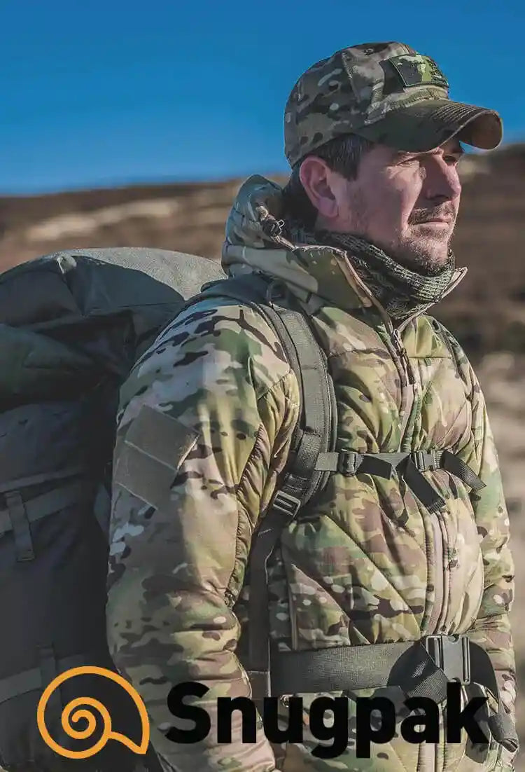 Snugpak SJ9 Multicam Insulated Jacket from John Bull Clothing - Portrait Banner