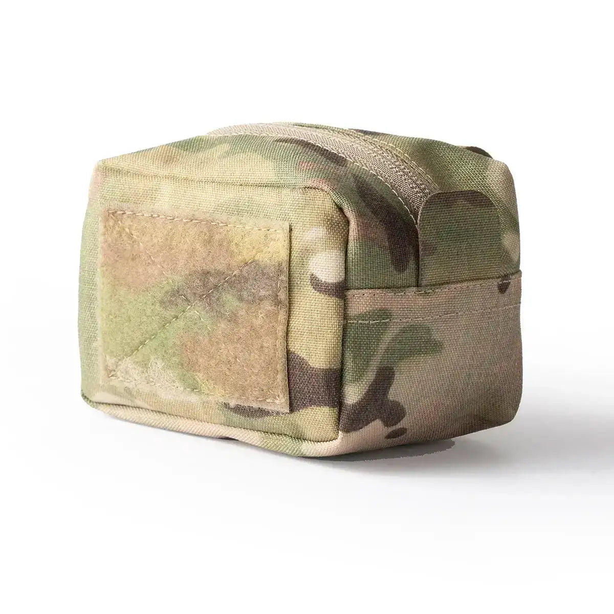 Spectre GP pouch in Multicam camouflage, compact Cordura utility bag with a zippered top and reinforced rectangular front panel.