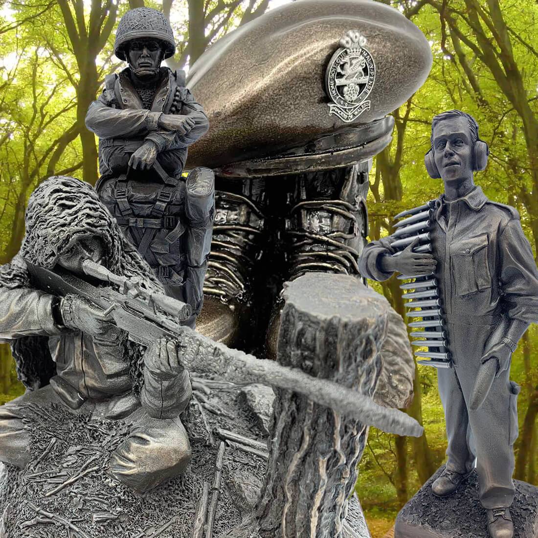 Army Statues & Presentations from John Bull Clothing