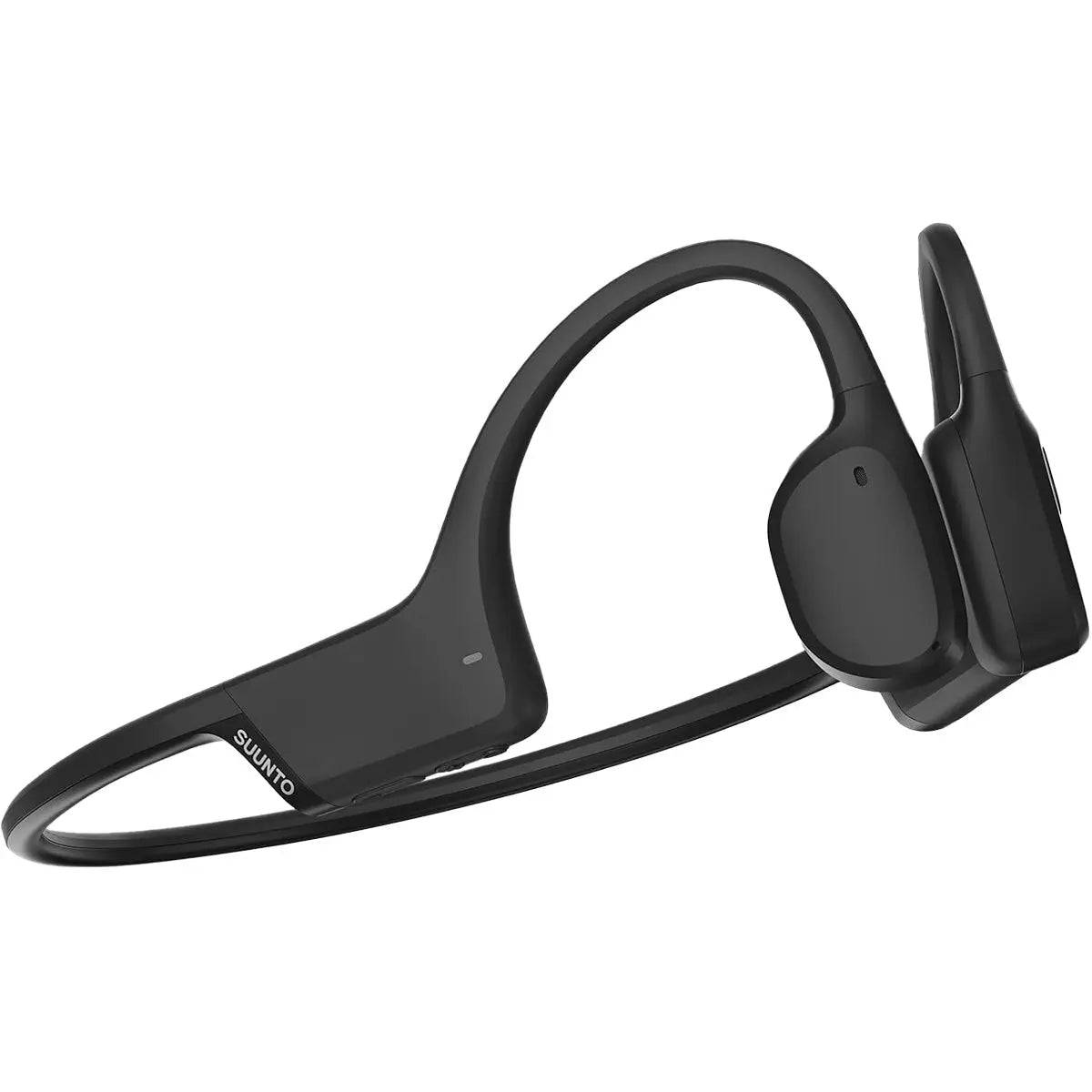 Suunto Sonic Open Ear Bone Headphones in sleek black, designed for high-performance audio with bone conduction technology.