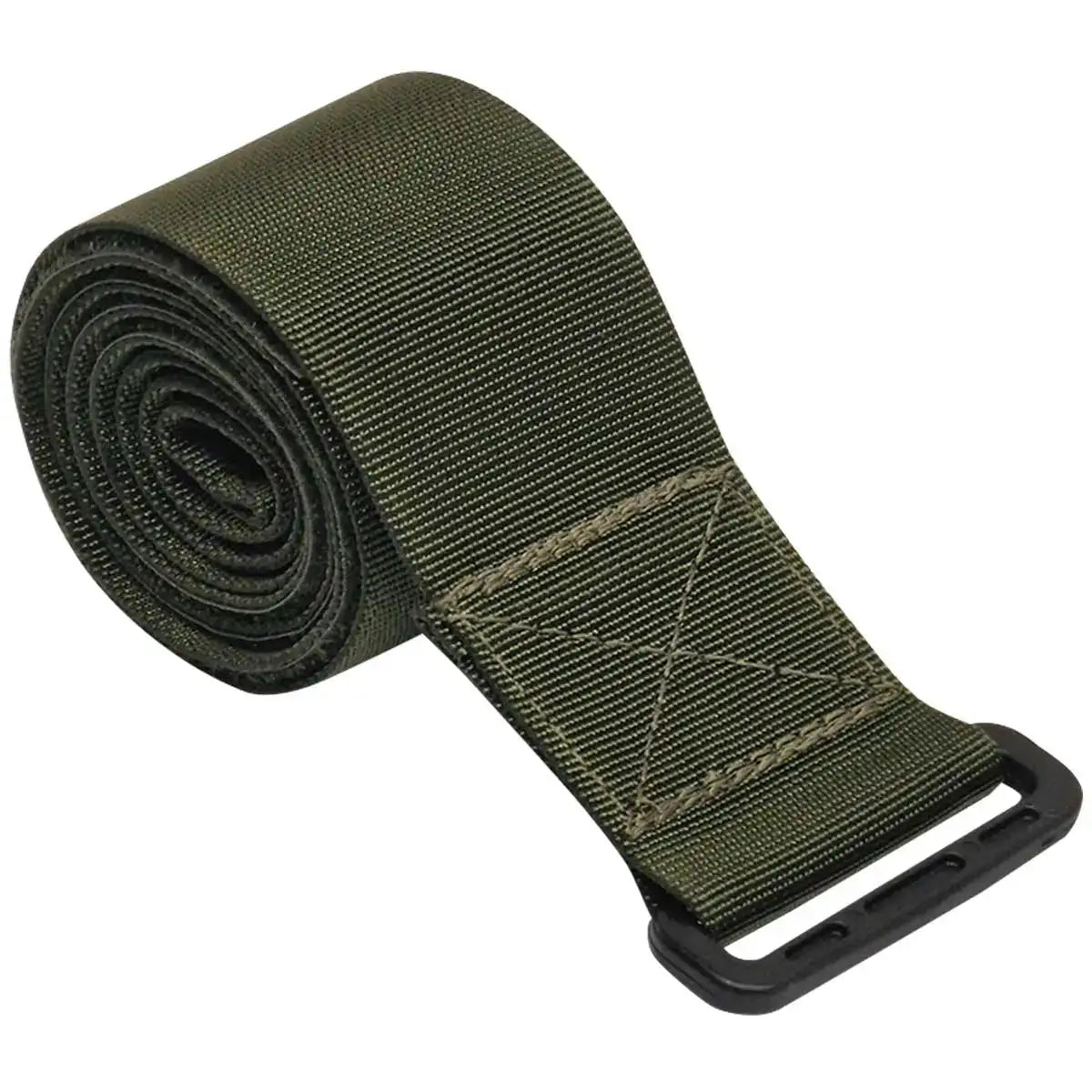 UKOM Lightweight PT Duty Working Belt Olive Green Rolled Up Olive Green from John Bull Clothing