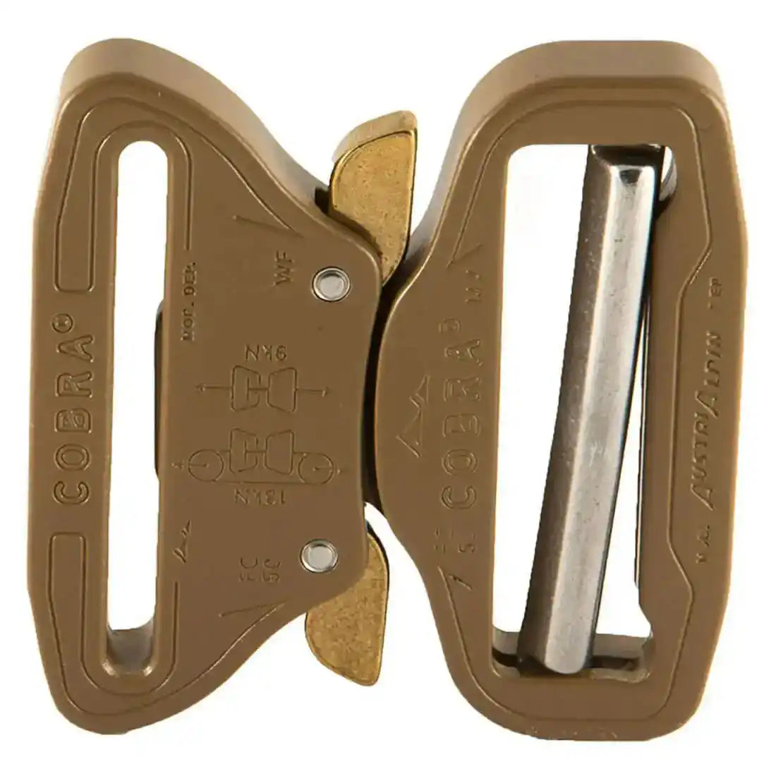 AustriAlpin 50mm Cobra Pro Quick Release Buckle - John Bull Clothing Brown from John Bull Clothing