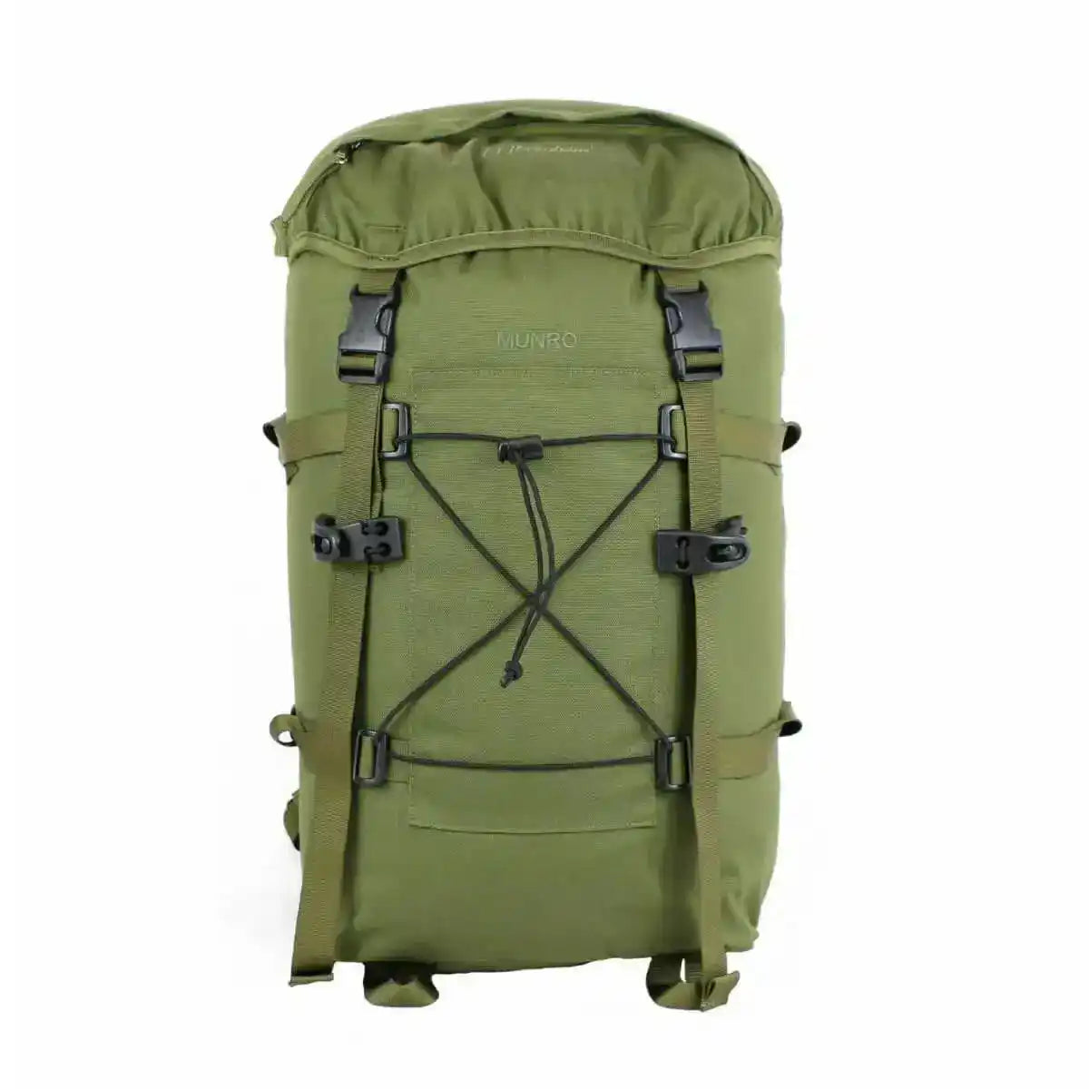 Berghaus Munro II IR Tactical Daysack in green, 35 litre backpack with compression straps and bungee cord, perfect for rugged outdoor use. Green from John Bull Clothing