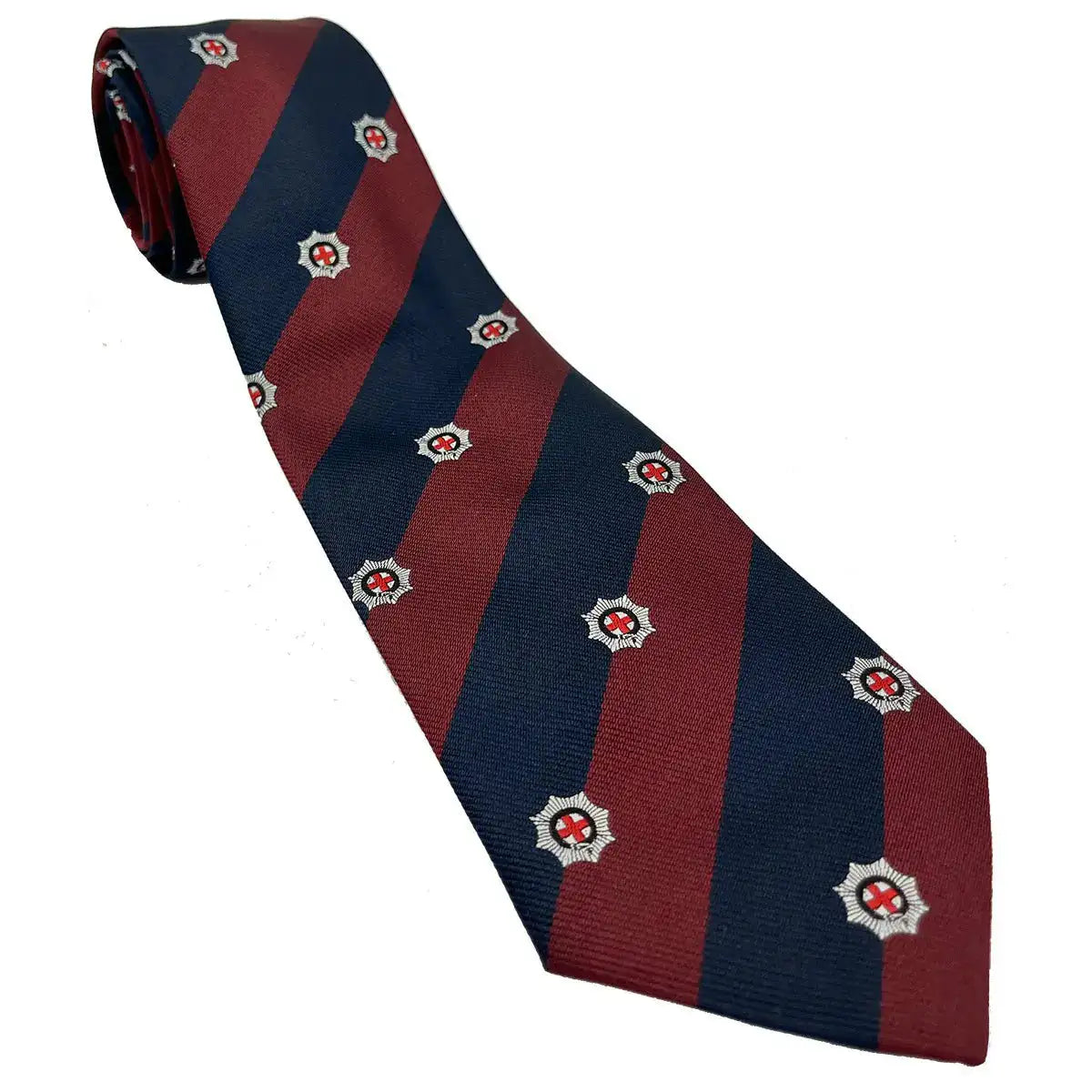 Coldstream Guards Crest Regimental Polyester Tie - John Bull Clothing from John Bull Clothing