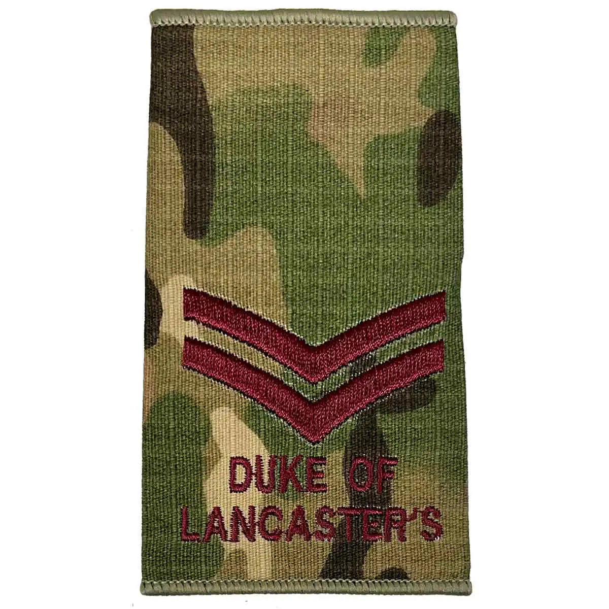 Duke of Lancasters Multicam Rank Slides (Pair) - John Bull Clothing Corporal from John Bull Clothing