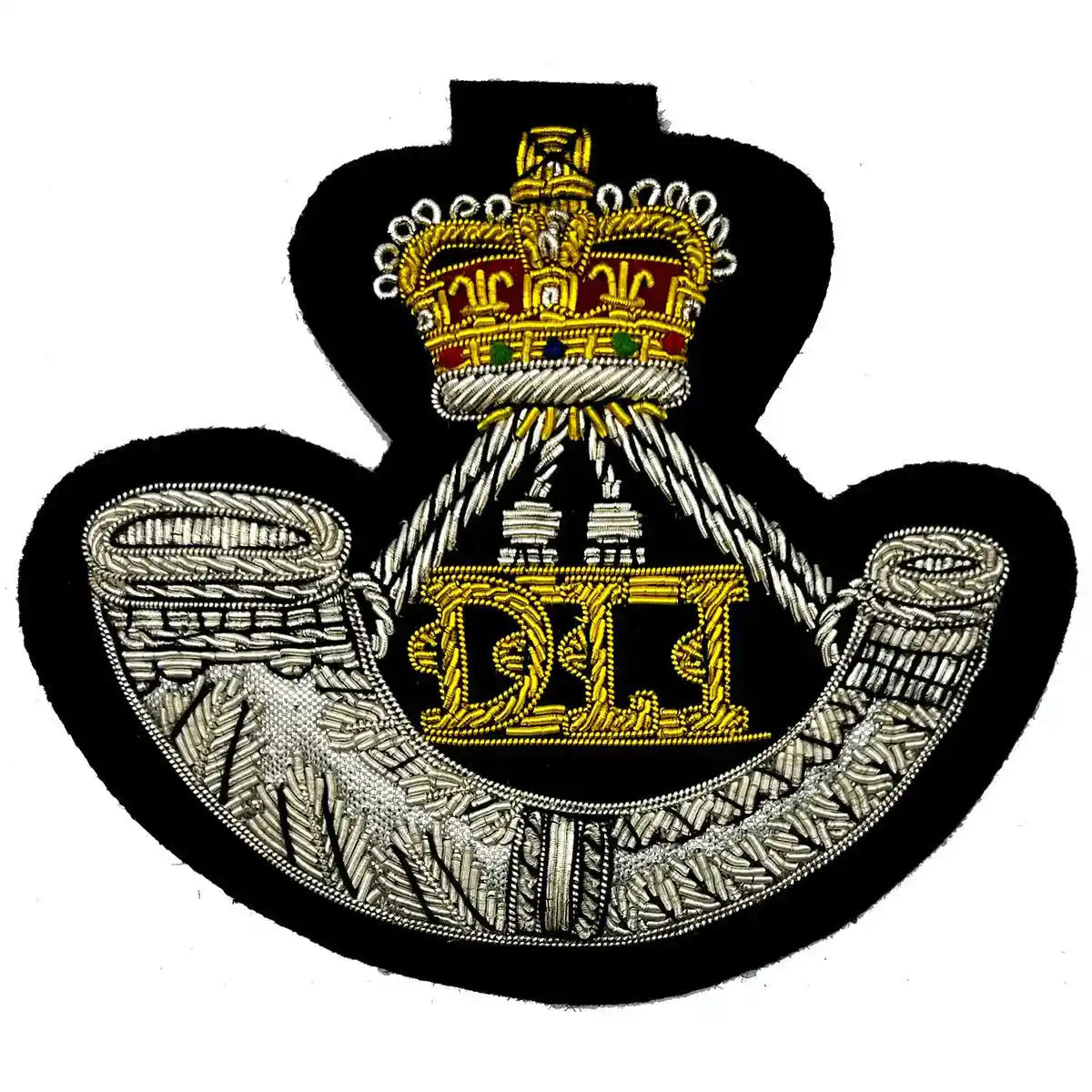 Durham Light Infantry Bullion Blazer Badge - John Bull Clothing from John Bull Clothing