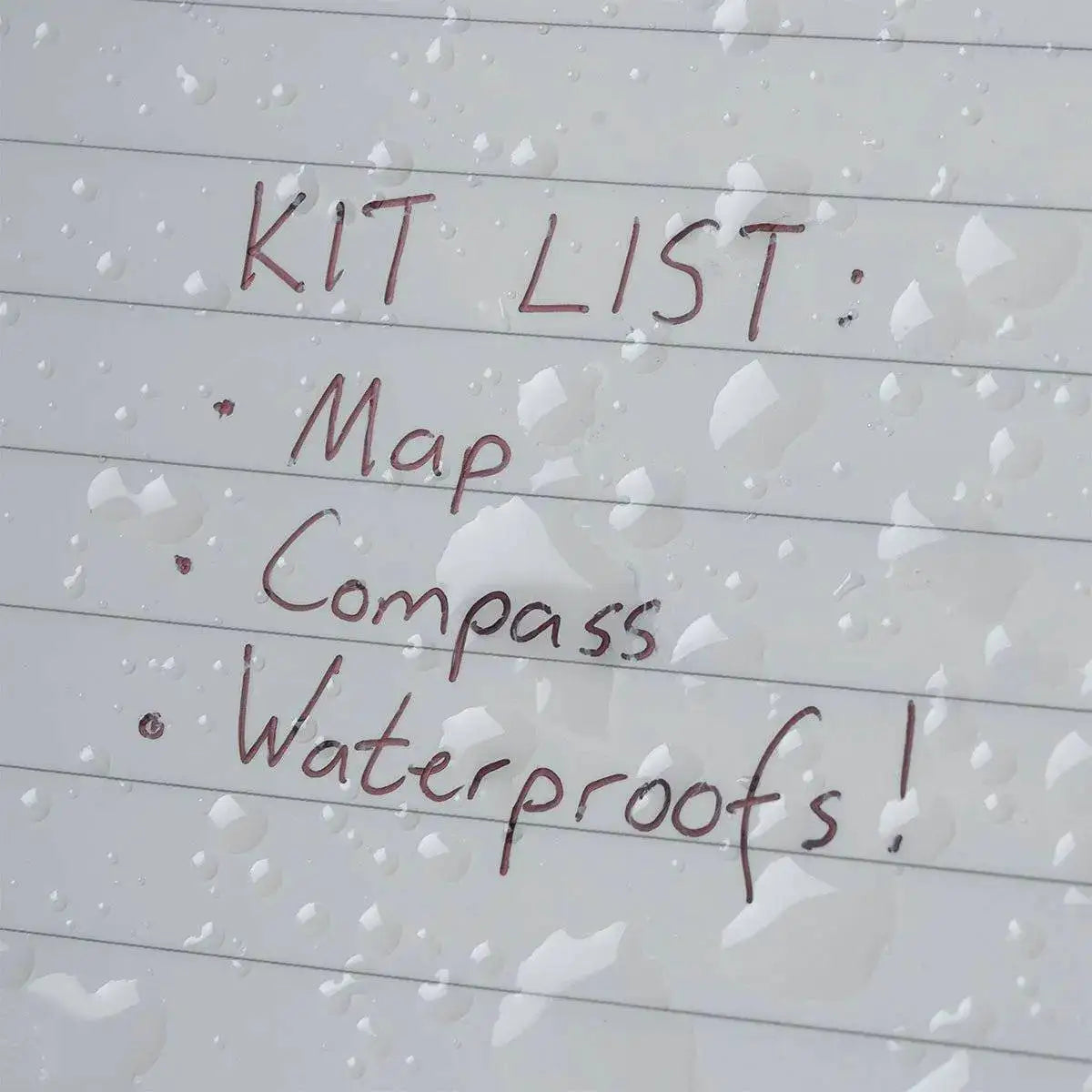 Highlander A5 Waterproof Notebook Olive Green - John Bull Clothing from John Bull Clothing