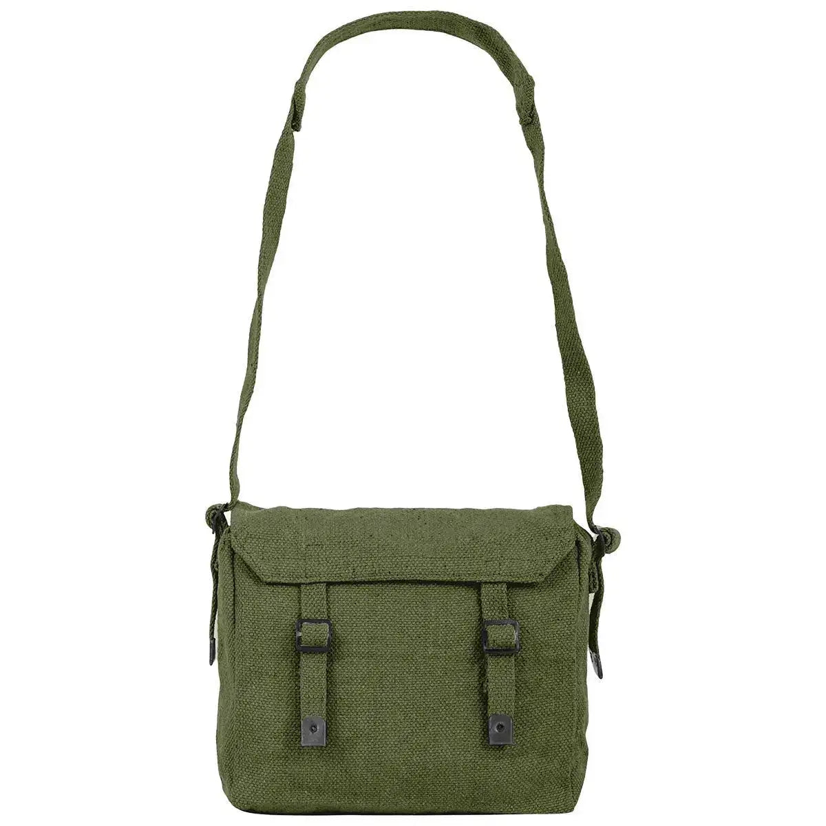 Highlander Canvas Webbing Haversack with Shoulder Strap - John Bull Clothing Olive from John Bull Clothing