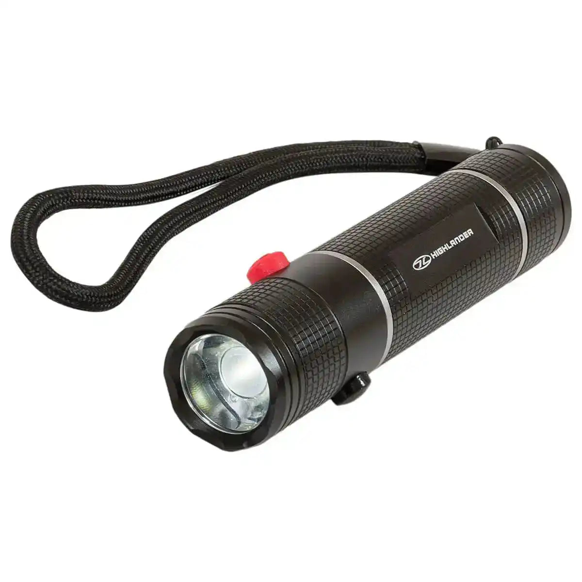 Highlander Hawkeye Tactical Dual Button Torch - Red & White Light - John Bull Clothing from John Bull Clothing