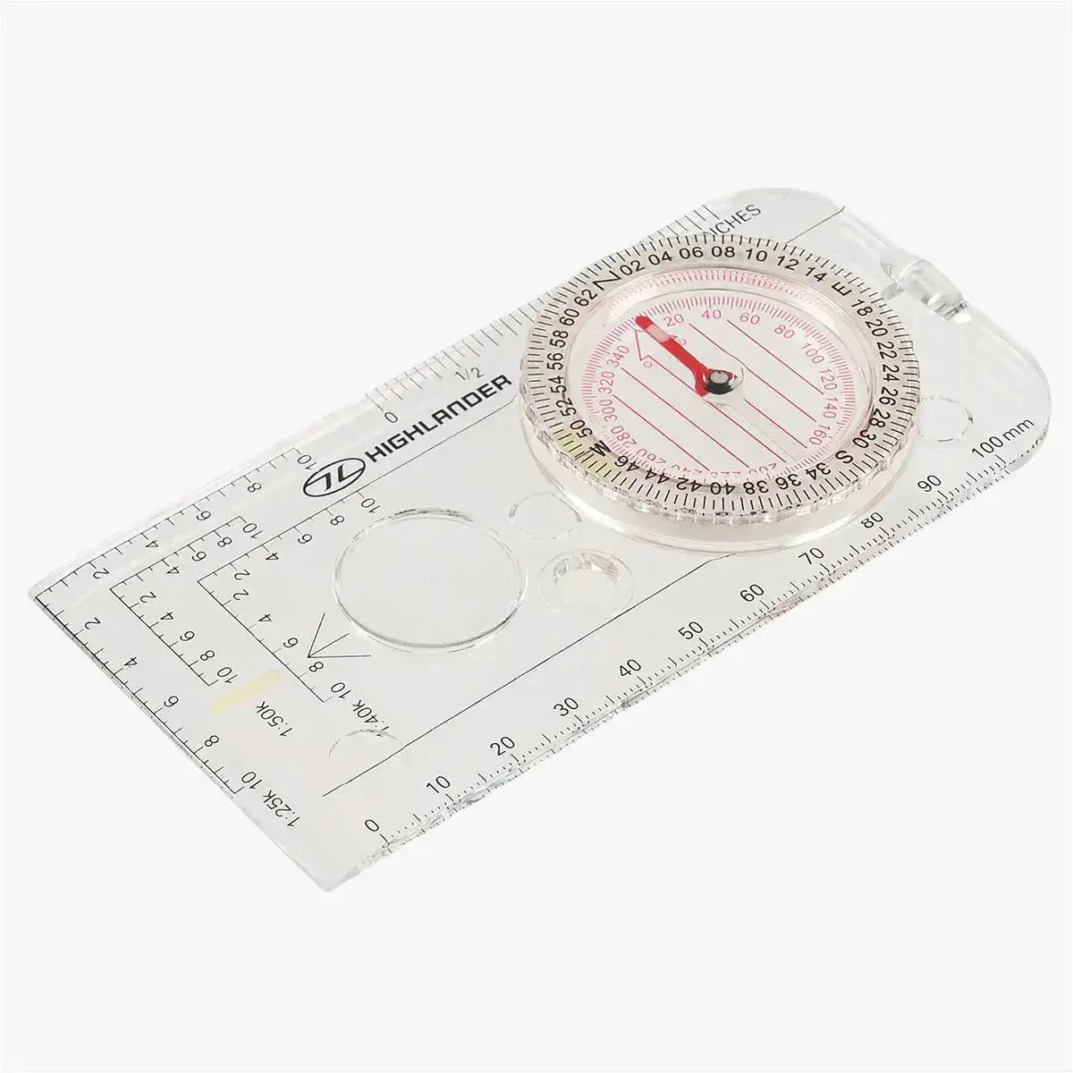 Highlander Pathfinder Military Map Reading Compass - John Bull Clothing from John Bull Clothing