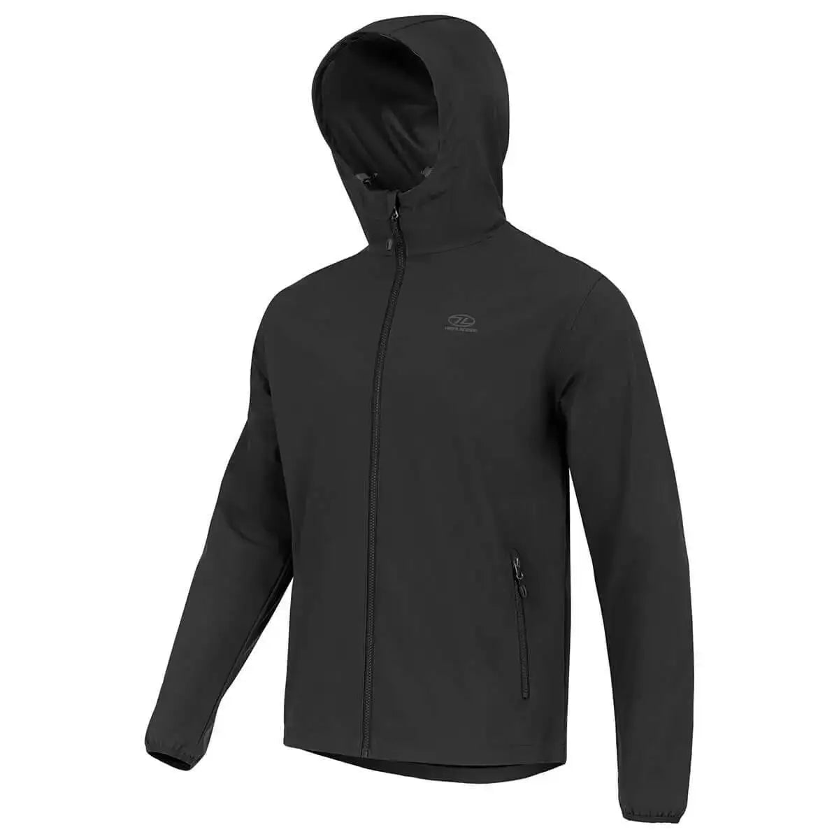 Highlander Shield Shell Water Repellent Jacket - John Bull Clothing Black from John Bull Clothing