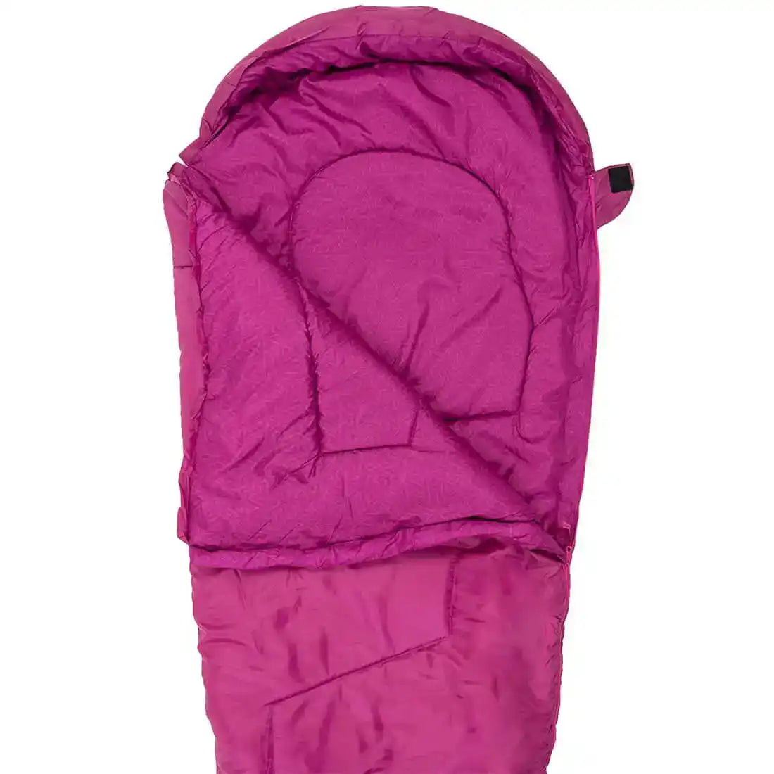 Highlander Sleepline Junior Mummy Sleeping Bag - John Bull Clothing Pink from John Bull Clothing