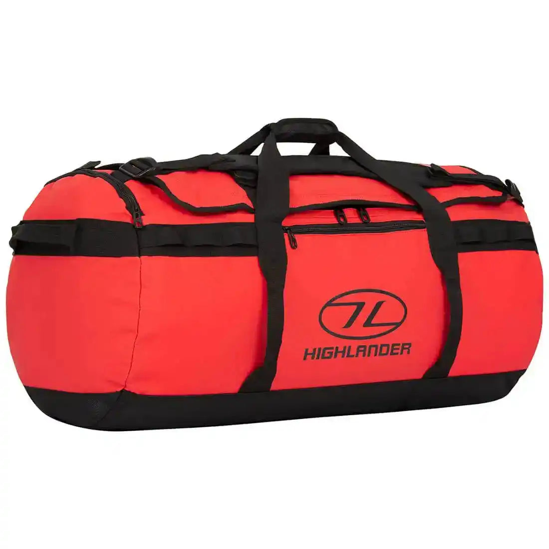 Highlander Storm 90L Holdall Kitbag - John Bull Clothing Red from John Bull Clothing