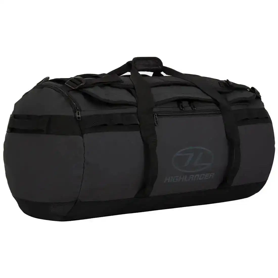 Highlander Storm 90L Holdall Kitbag - John Bull Clothing Black from John Bull Clothing