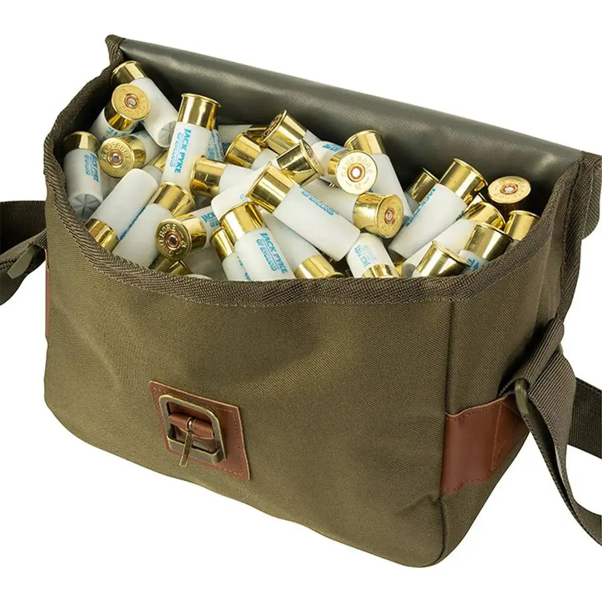 Jack Pyke Shooting Cartridge Bag - John Bull Clothing Hunters Green from John Bull Clothing