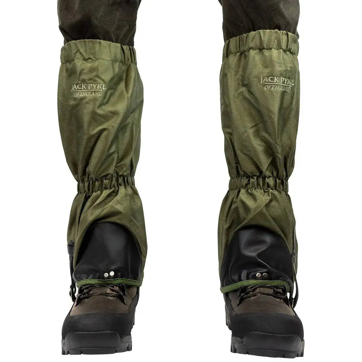 Jack Pyke Waterproof Gaiters Olive Green - John Bull Clothing from John Bull Clothing