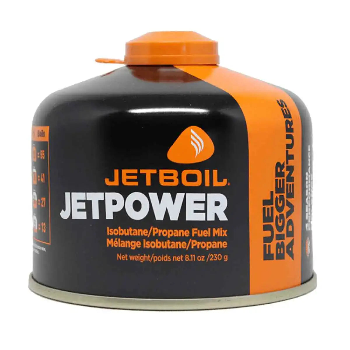 Jetboil Jetpower Gas Fuel Cartridge - John Bull Clothing 230g from John Bull Clothing