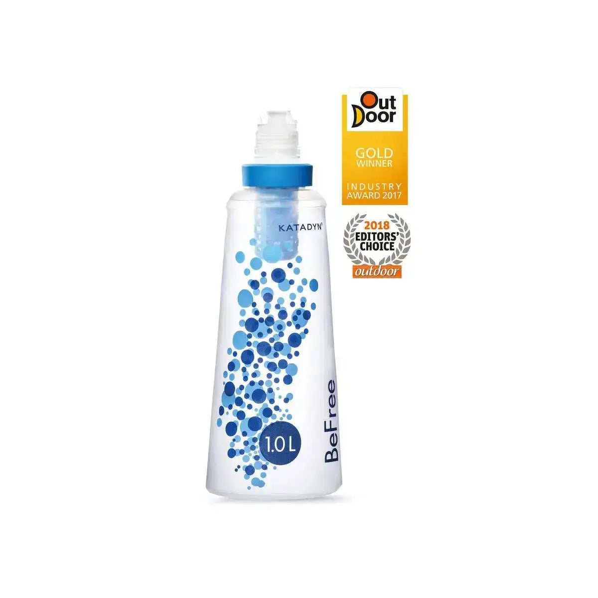 Katadyn BeFree Blue 1L Water Filtration System and Bottle - John Bull Clothing from John Bull Clothing
