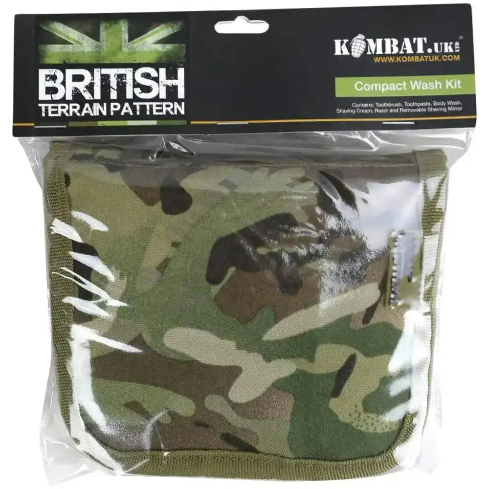 Kombat Compact Multicam Wash Kit - John Bull Clothing from John Bull Clothing