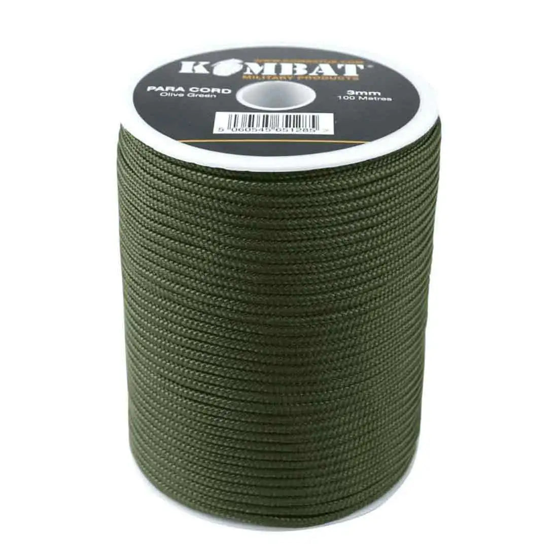 Kombat Para Cord Reel 100 Metres - John Bull Clothing Olive from John Bull Clothing