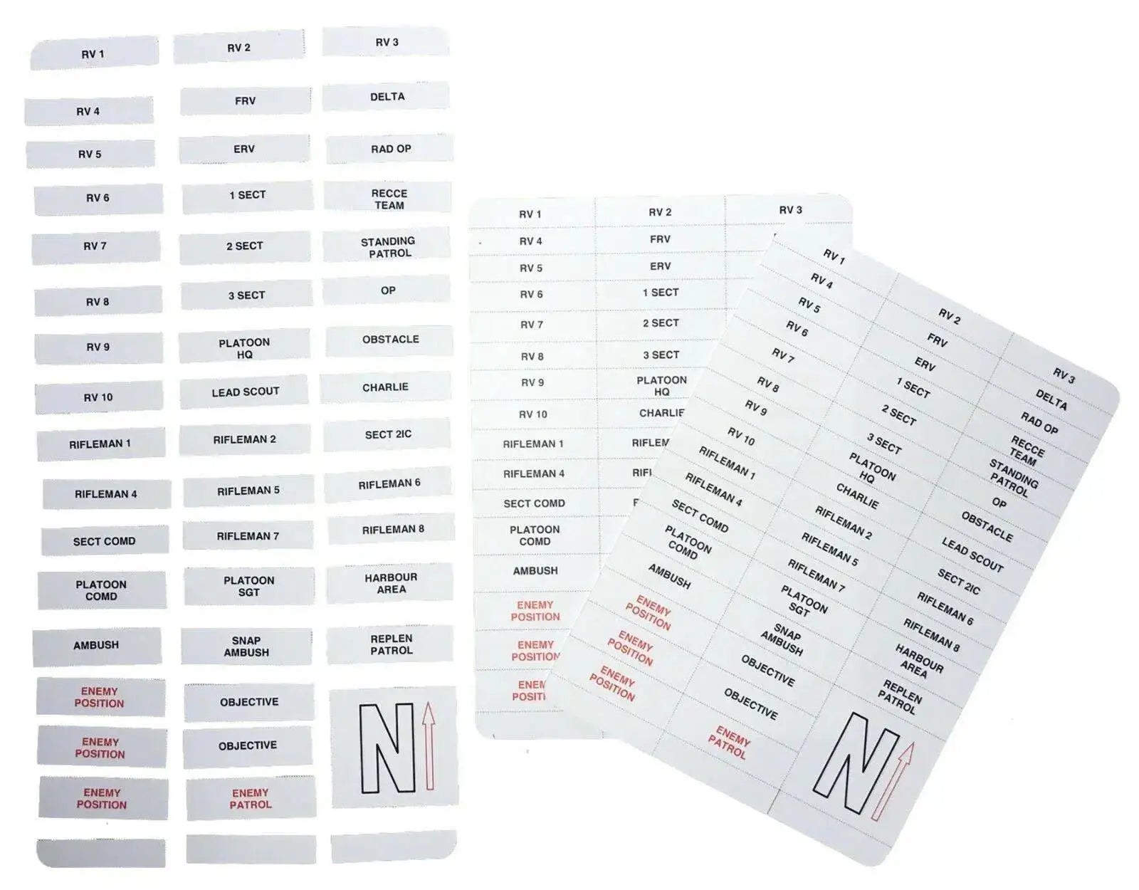 Model Kit Replacement Cards - John Bull Clothing from John Bull Clothing